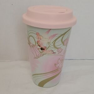 Disney Tinkerbell Reusable Travel Cup with Silicone Lid